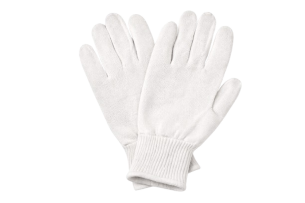 10 pack white BBQ cotton glove liners