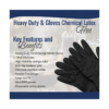 BBQ Grill Gear premium nitrile gloves for food handling and BBQ prep