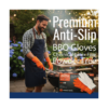 BBQ Grill Gear premium nitrile gloves for food handling and BBQ prep