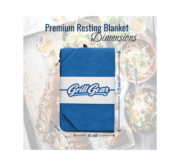 BBQ Grill Gear premium resting blanket for resting brisket and BBQ meats