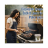 Disposable pellet grill bucket liners for grease cleanup