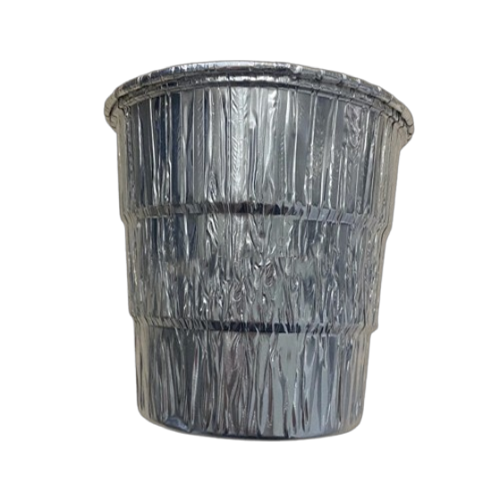 Disposable pellet grill bucket liners for grease cleanup