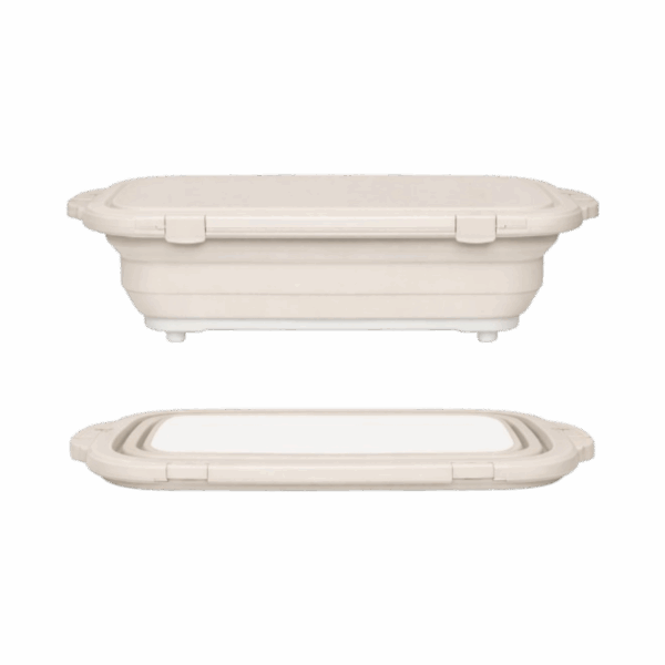 Grill Gear prep tubs used for BBQ meat preparation