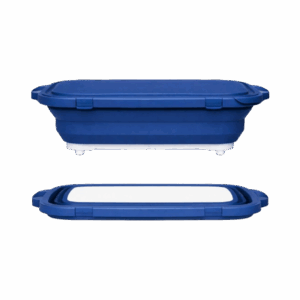 Grill Gear prep tubs used for BBQ meat preparation