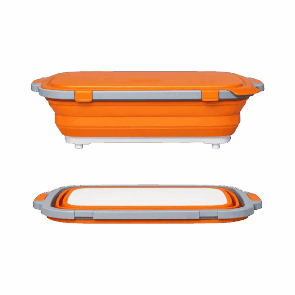 Grill Gear prep tubs used for BBQ meat preparation