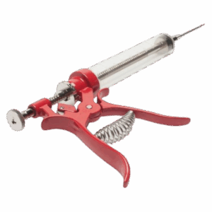 Marinade meat injector gun kit with stainless steel needles