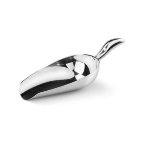 24 ounce stainless steel food service kitchen ice scooper