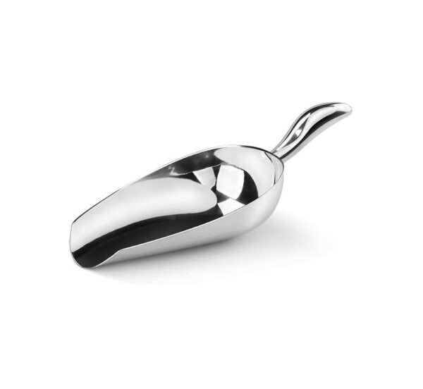 24 ounce stainless steel food service kitchen ice scooper
