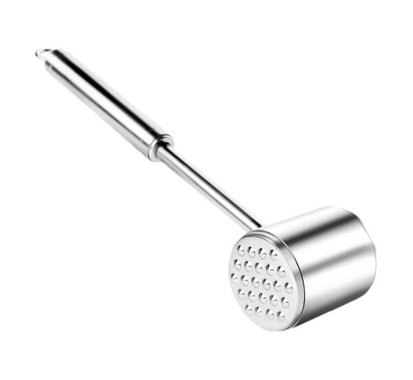 304 stainless steel meat tenderizer with textured head