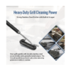 BBQ Grill Gear stainless steel grill brush with scraper 18 inch