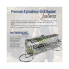 BBQ Grill Gear cylindrical grill basket stainless steel rotating grill basket