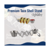 BBQ Grill Gear taco shell stand up holders holding multiple tacos