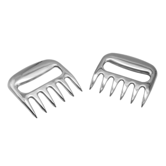 Stainless steel bear claw meat shredder for pulled pork