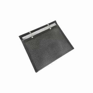 Non stick mesh grill bags used on barbecue grill