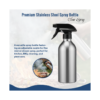 304 stainless steel trigger spray bottle with adjustable nozzle