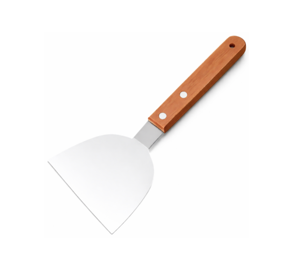 Stainless steel heat resistant small hamburger spatula